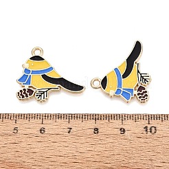 Alloy with Enamel Pendants&nbsp;PALLOY-Q467-03G-03