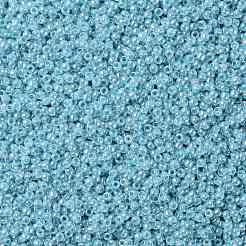 TOHOラウンドシードビーズ  日本製シードビーズ  （918)セイロンイングリッシュブルーベル  11/0  2.2mm  穴：0.8mm  約50000個/ポンド&nbsp;SEED-TR11-0918