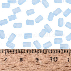 FGB Frosted Transparent Glass Seed Beads&nbsp;SEED-N013-05A-11