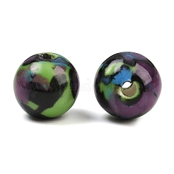 Glazed Porcelain Beads&nbsp;PORC-Q167-12mm-06