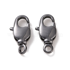 Rack Plating Brass Swivel Lobster Claw Clasps&nbsp;X-KK-K238-39B-L