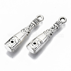 Tibetan Style Alloy Pendants&nbsp;TIBEP-N009-026AS-RS