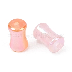 Electroplate Transparent Resin Beads&nbsp;RESI-P046-09A-M