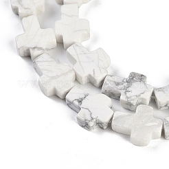 Natural Howlite Beads Strands&nbsp;G-I369-A18-02