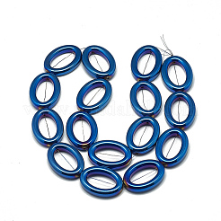 Electroplate Non-magnetic Synthetic Hematite Bead Frame Beads Strands&nbsp;G-Q486-95