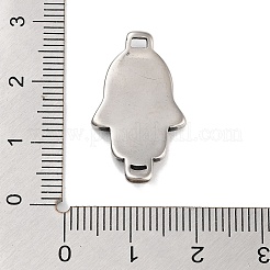 Retro 304 Stainless Steel Hamsa Hand Links&nbsp;STAS-L274-013AS