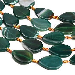 Natural Banded Agate/Striped Agate Beads Strands&nbsp;GG-CBAE0EB-01A-01