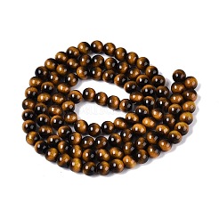 Imitation Tiger Eye Glass Beads Strands&nbsp;GLAA-Q106-03A-B03