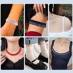 5 Yards Elastic Velvet Organza Ribbon&nbsp;SRIB-TA0001-28A