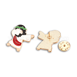 Human Shape Enamel Pin&nbsp;JEWB-N007-205