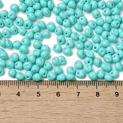 6/0 Opaque Baking Paint Glass Seed Beads&nbsp;SEED-M012-02A-01