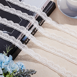Lace Polyester Ribbons&nbsp;OCOR-WH0066-62