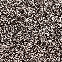 MIYUKIデリカビーズ小  シリンダー  日本製シードビーズ  15/0  （dbs0021)ニッケルメッキ  1.1x1.3mm  穴：0.7mm  約35000個/袋  100 G /袋&nbsp;SEED-J020-DBS0021