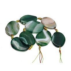 Natural Banded Agate Beads Strands&nbsp;GG-CBAE0EB-05