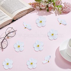 100Pcs Cloth Artificial Flower Head&nbsp;AJEW-GF0013-17C
