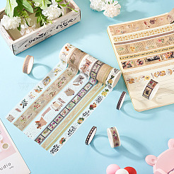20pcs 5 Styles Scrapbooking Stickers&nbsp;DIY-TAC0029-03C