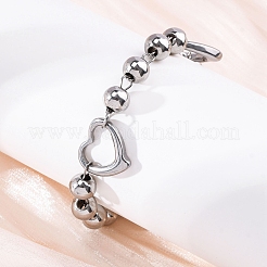 201 Stainless Steel Link Chain Bracelets&nbsp;BJEW-B078-172P