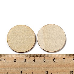ウッドカボション  フラットラウンド  バリーウッド  29.5~30x2mm&nbsp;WOOD-XCP0001-88