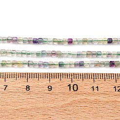 Natural Fluorite Beads Strands&nbsp;G-B142-C05-2x2mm
