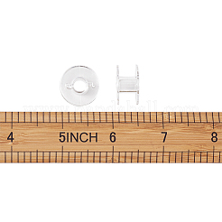 プラスチック縫い物刺繍ボビン  ミシンボビン  透明  20.5x11.5mm  約10個/袋&nbsp;ODIS-TAC0006-01