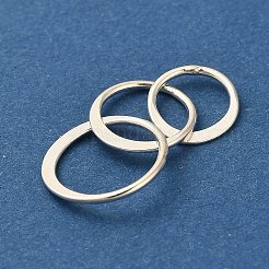 925スターリングシルバーペンダント  トリプルリングチャーム  銀  27mm  穴：7mm&nbsp;STER-NH0018-02B-S