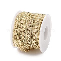 Rack Plating Brass Curb Chains&nbsp;CHC-F018-07G-03