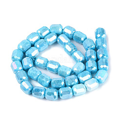 Anti-Tarnish Electroplate Glass Beads Strands&nbsp;EGLA-N027-03A-16