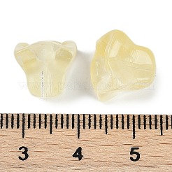 Transparent Spray Paint Glass Beads&nbsp;GLAA-H035-03H