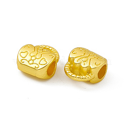 Rack Plating Alloy European Beads&nbsp;FIND-G045-16MG