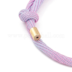 Nylon Cord Bracelet Makings&nbsp;MAK-A019-01G