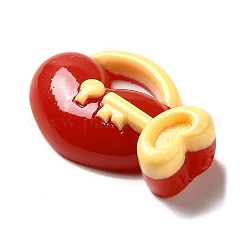 Valentine's Day Theme Opaque Resin Decoden Cabochons&nbsp;RESI-G092-01B