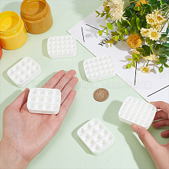 6Pcs 2 Style Plastic Empty Watercolor Paint Pan Sets&nbsp;AJEW-PH0011-30