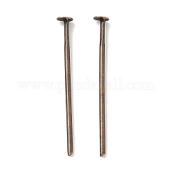 鉄平頭ピン  カドミウムフリー＆ニッケルフリー＆鉛フリー  赤銅鉱  22x0.75~0.8mm  20ゲージ  約600個/50g  ヘッド：2mm&nbsp;X-HPR2.2cm-NF