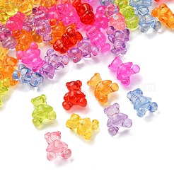 200Pcs Transparent Acrylic Beads&nbsp;MACR-FP0001-16