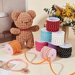 8 Rolls 8 Colors Faux Suede Cord&nbsp;LW-CL0001-06A