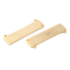 Rack Plating Brass Connector Charms&nbsp;KK-M250-14G