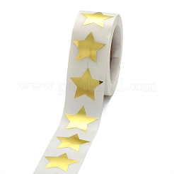 Metallic Foil Star Shape Paper Sticker Labels&nbsp;DIY-E023-03