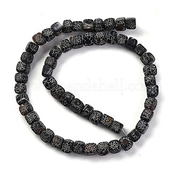 Natural Weathered Agate Beads Strands&nbsp;G-G177-E18-04