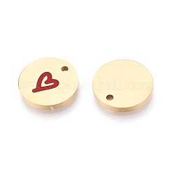 304 Stainless Steel Enamel Charms&nbsp;STAS-T064-69G-01