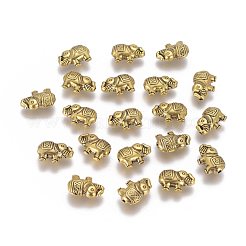 Tibetan Style Alloy Beads&nbsp;PALLOY-TAC0009-27AG