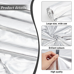 Polyester Spandex Stretch Fabric&nbsp;DIY-WH0002-56C