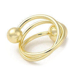 Brass Wrap Rings&nbsp;RJEW-Q778-07G