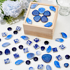 500G 4 Styles Porcelain Mosaic Tiles&nbsp;PORC-SP0001-23