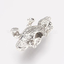 Alloy European Beads&nbsp;X-MPDL-L016-15AS