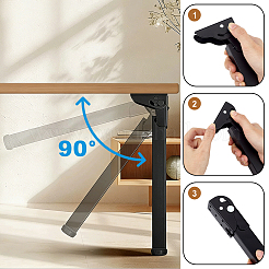 8 Bags 2 Styles Carbon Steel Foldable Table Legs&nbsp;FIND-WA0001-26