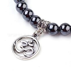 Gemstone Charm Bracelets&nbsp;BJEW-P179-05