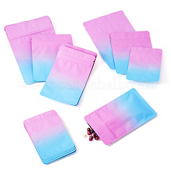 100Pcs 4 Styles PET Zipper Bags&nbsp;OPP-TA0001-19B