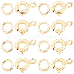 20Pcs Brass Spring Ring Clasps&nbsp;KK-BBC0025-76