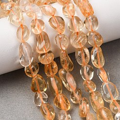 Natural Citrine Beads Strands&nbsp;G-F575-12