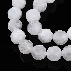 Natural Rainbow Moonstone Beads Strands&nbsp;G-S345-6mm-36